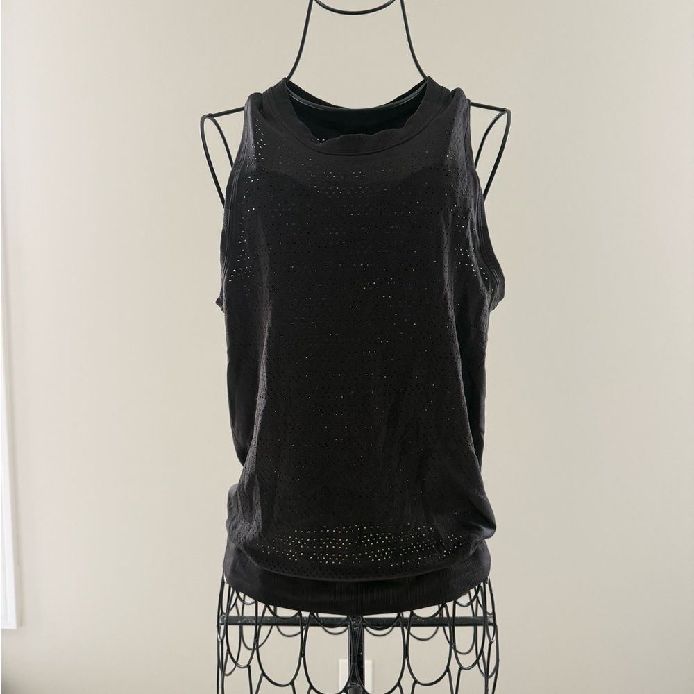 Black Sleeveless Women's Top
